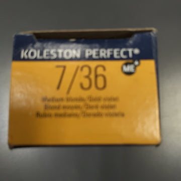 koleston perfect 7/36 tl.color.tube medium blonde /gold violet