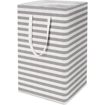 Large Foldable Tall Laundry Basket Storage Basket