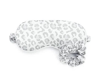 Lemon Lavender Five More Minutes Satin Sleep Eye Mask & Scrunchies Set