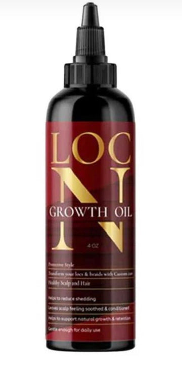 Loc'N Growth Oil, 4 oz