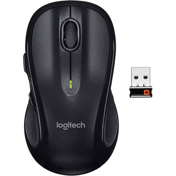 Logitech M510 Wireless Computer Mouse w/Unifying Receiver (Refurbished)