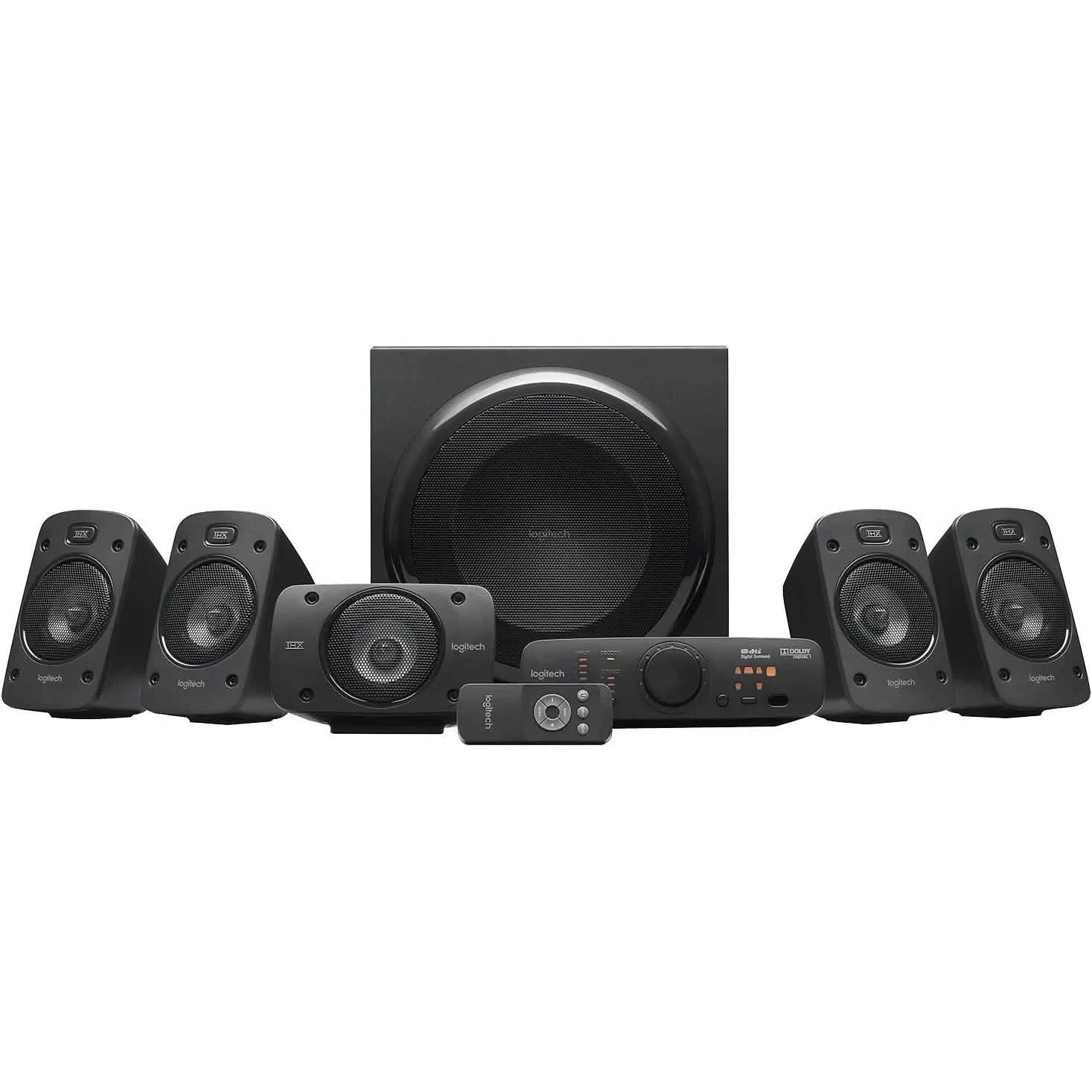Logitech Z906 5.1 Surround Sound Speaker System - THX, Dolby Digital and DTS Digital Certified (Refurbished)