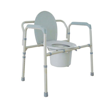 Heavy-Duty Bariatric Commode Chair – Extra Large, 650 lb Weight Capacity
