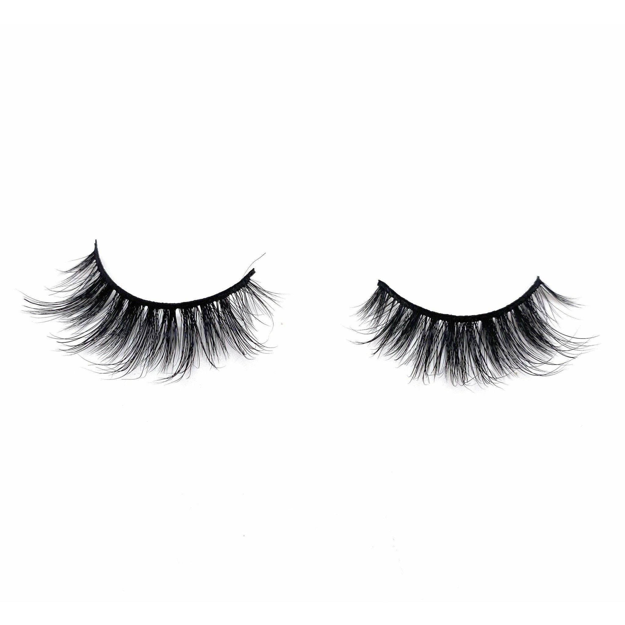 Mink Fur Eyelashes - Purple Box