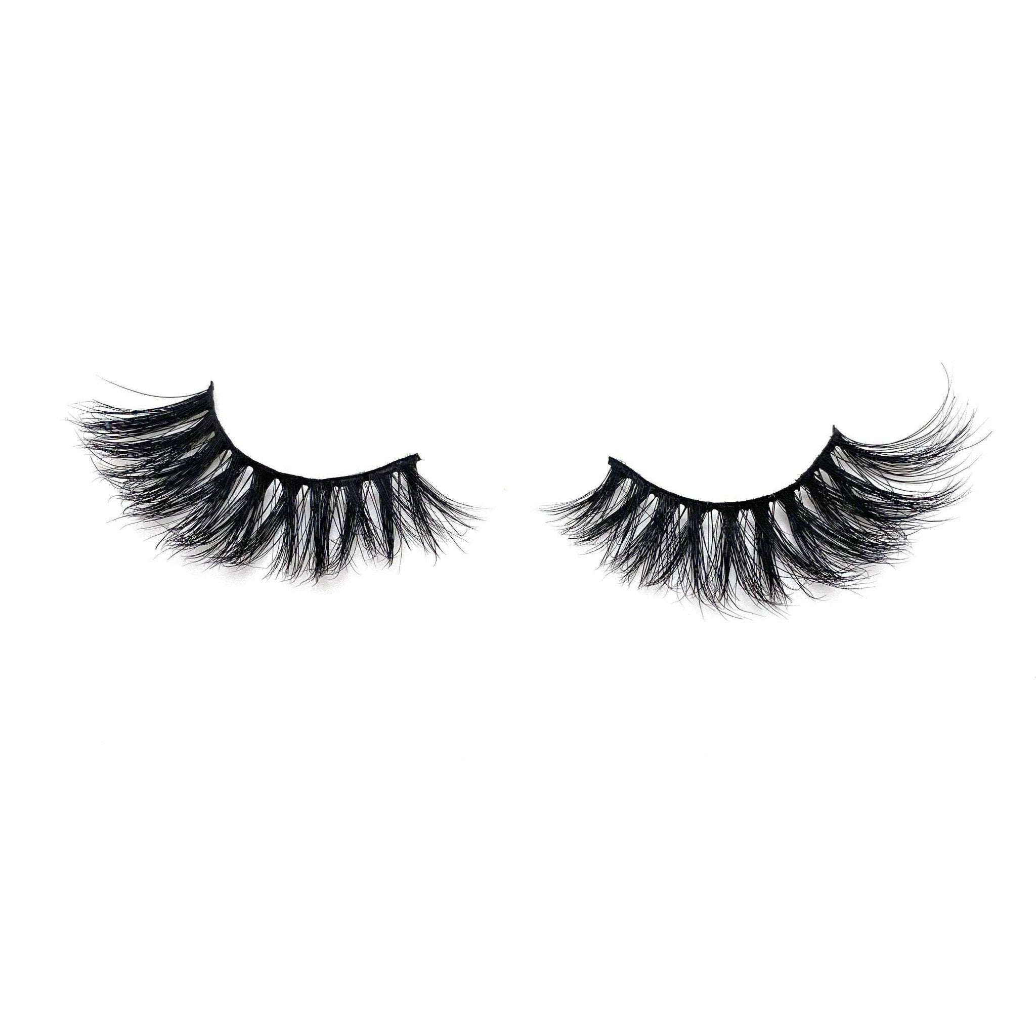 Mink Fur Eyelashes - Purple Box