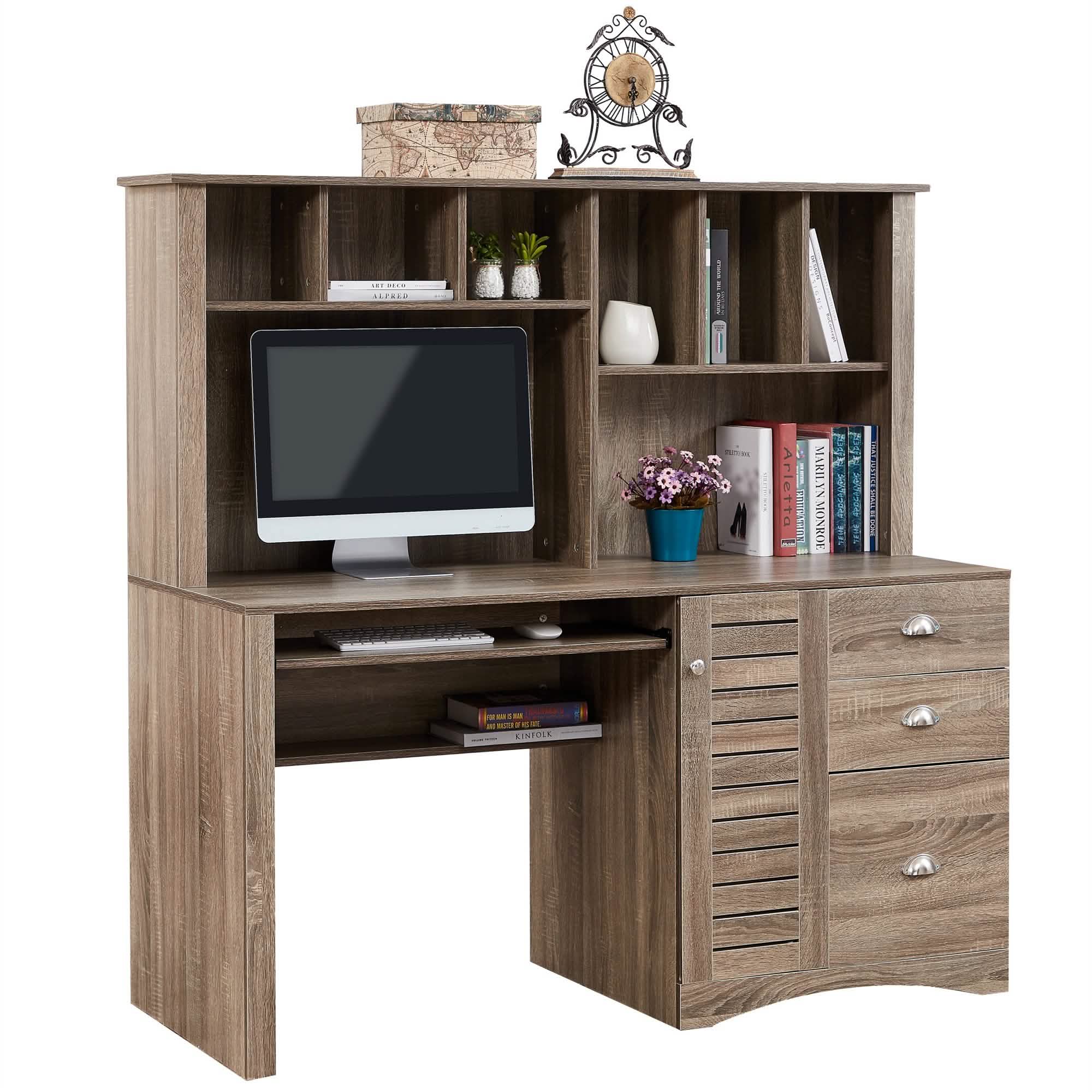 Modern Home Office Desk- 59" Computer Desk Table