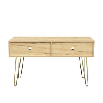 Modern Wood TV Stand Console Table