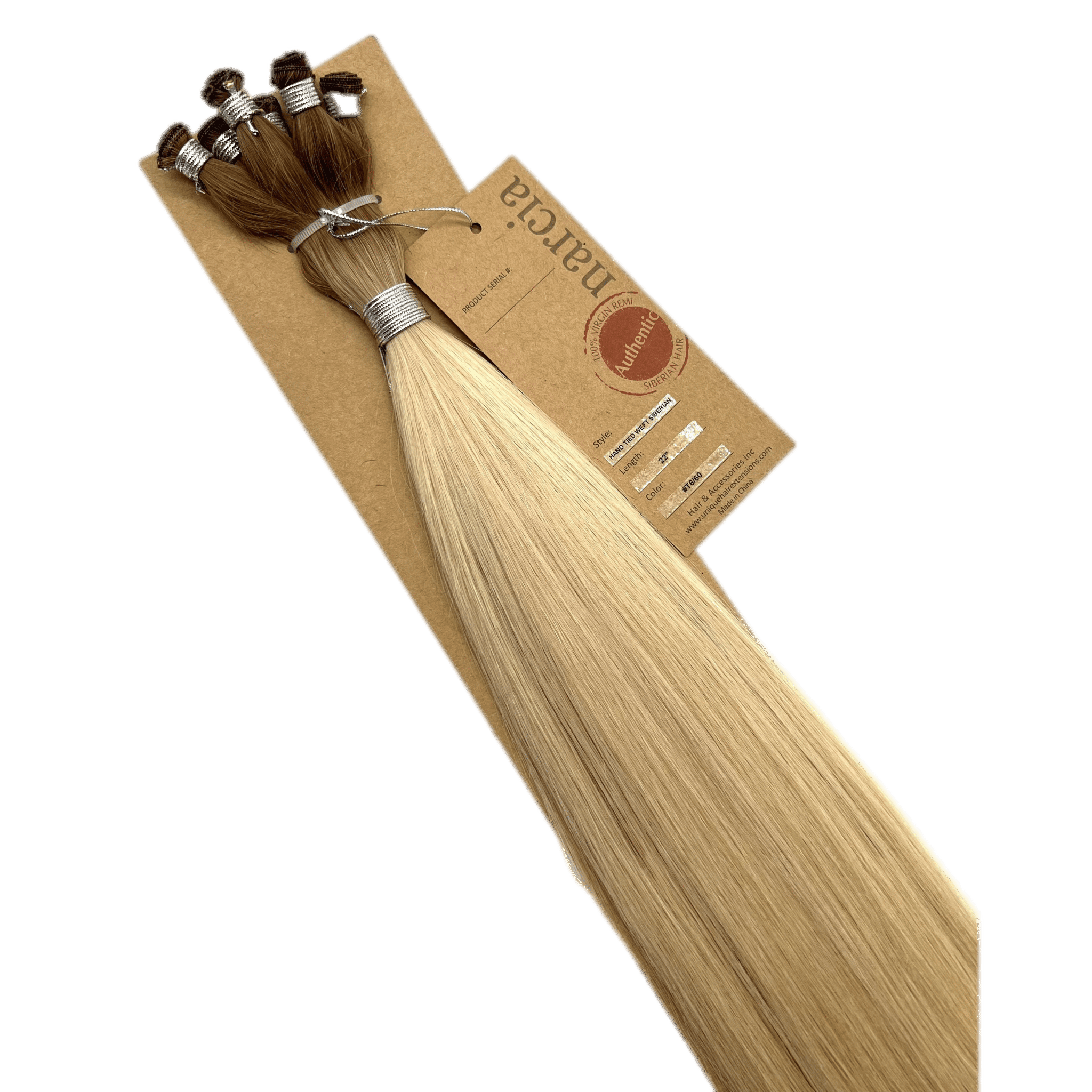Narcia Remy Siberian -Hand Tied Weft 22''(100g)