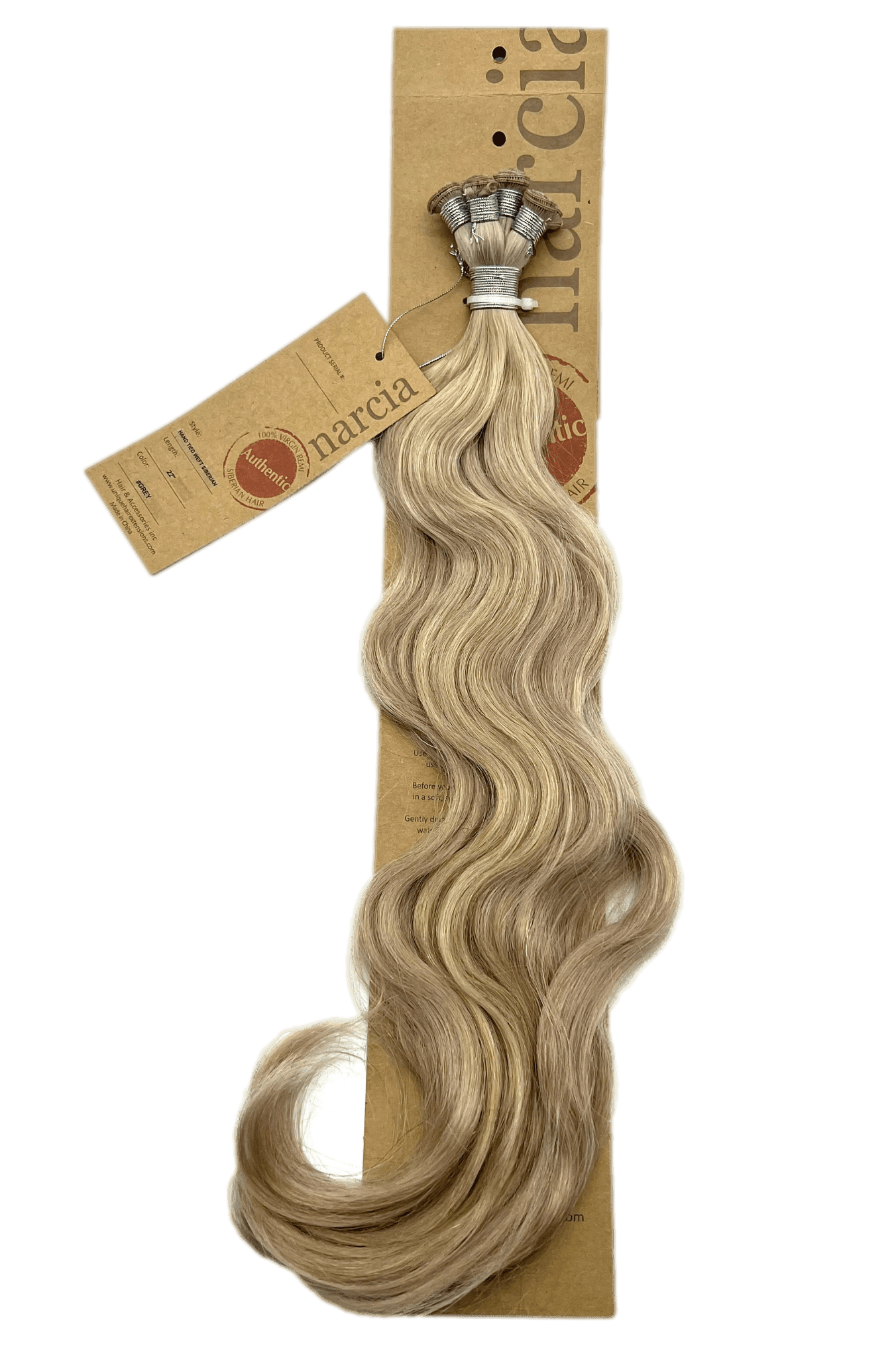Narcia Remy Siberian -Hand Tied Weft 22''(100g)
