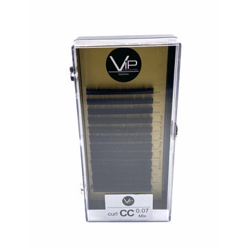 New VIP Faux Mink Lash Extension 12 Lines CC Curl Mix 0.07 mm