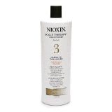 Nioxin System 3 Scalp Therapy Conditioner for Light Thinning Colored Hair 1 Liter/33.8 oz
