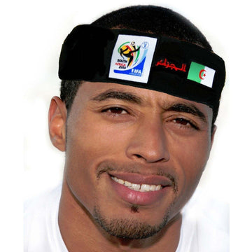 Algeria World Cup Soccer Headband 50-Count Case Pack – Official FIFA Licensed Retro Fan Gear