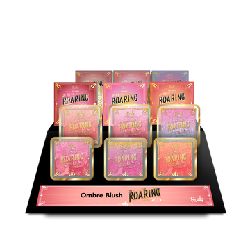 RUDE The Roaring 20's Ombre Blush Display Set, 48 PCS