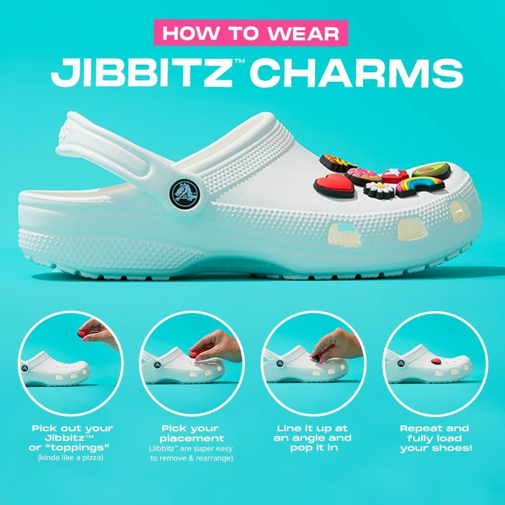 [Good] Crocs Jibbitz 5-Pack Trendy Shoe Charms Spacey Girl One Size