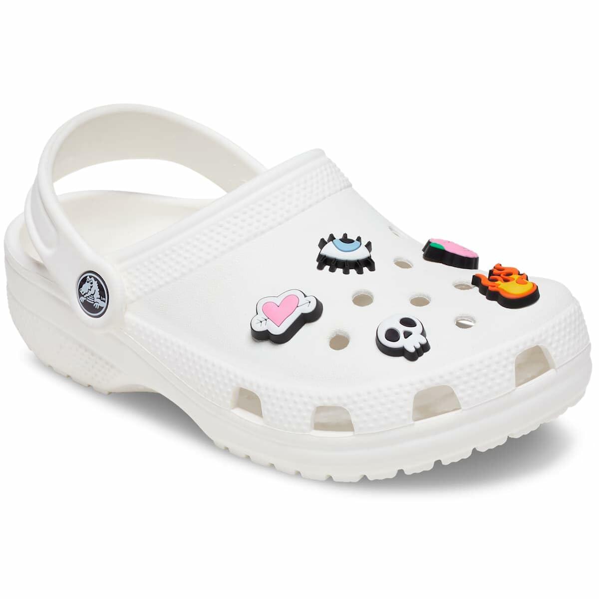 Crocs Jibbitz 5-Pack Small Hand Drawn Symbols Unisex Charms