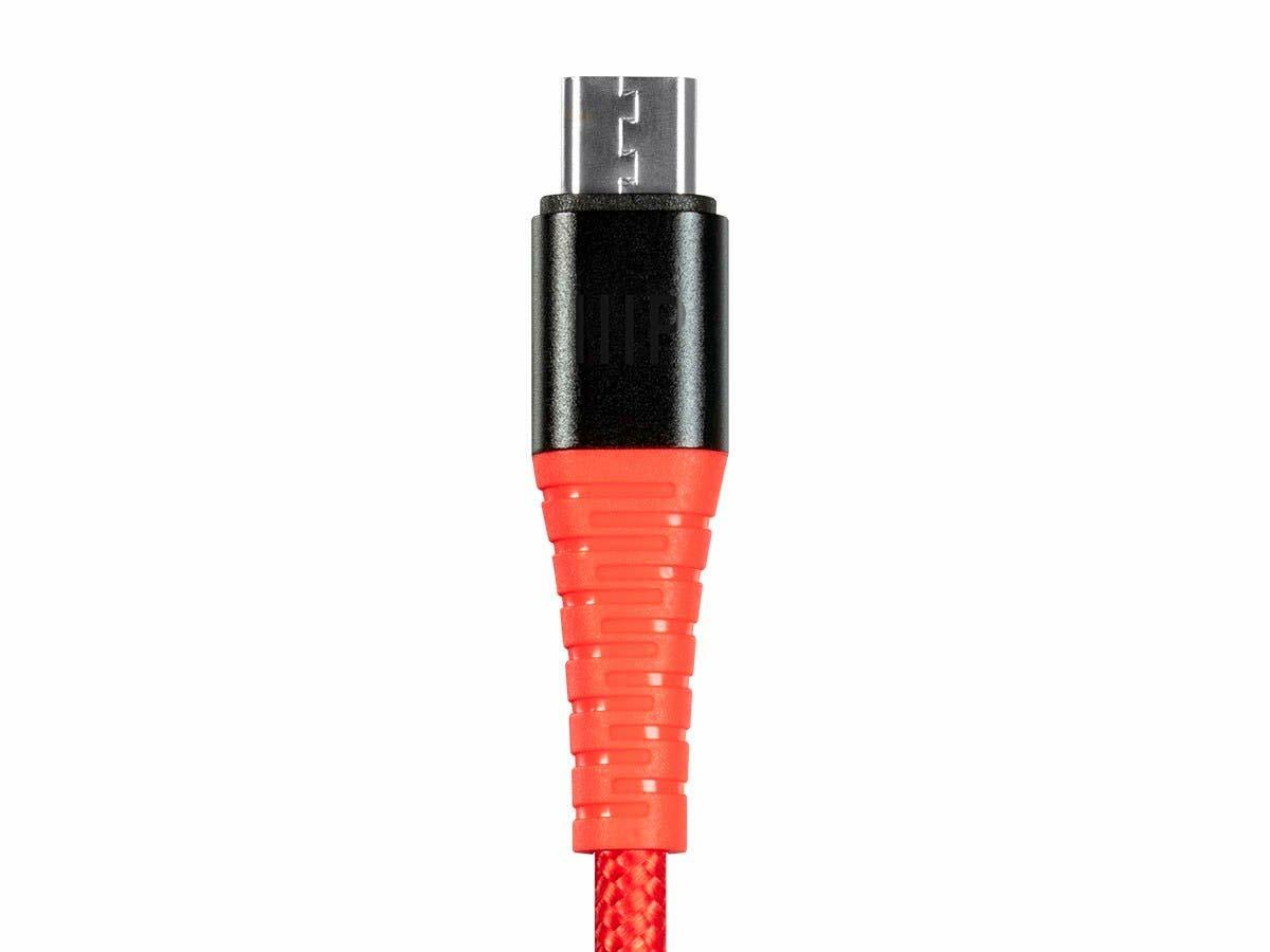 Monoprice USB 2.0 Micro Type-B to Type-A Charge & Sync Cable 3ft Nylon-Braid