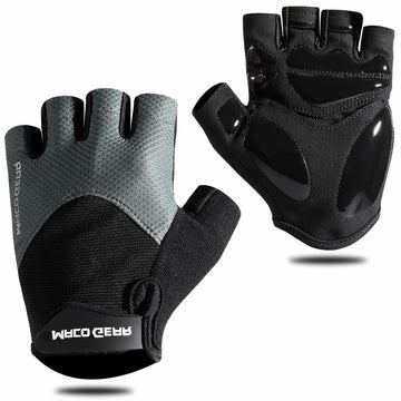 WTACTFUL Half Finger Cycling Gloves for Men/Women – Workout & Biking, Black L
