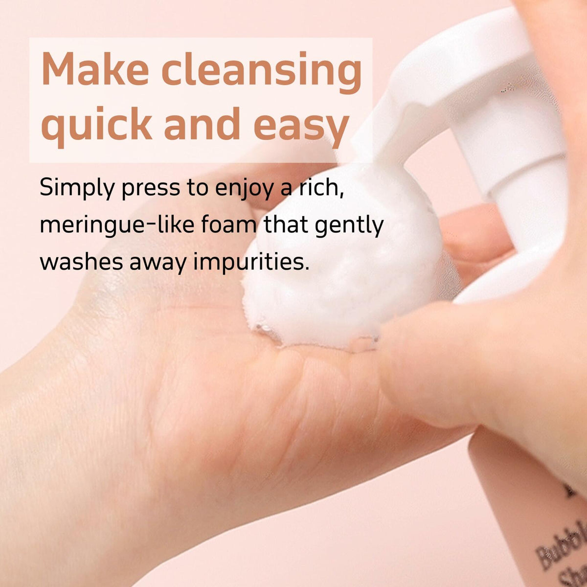 Dr.Bio Bubble Cream Foam Shampoo & Body Wash 15.87oz All-in-One Cleanser