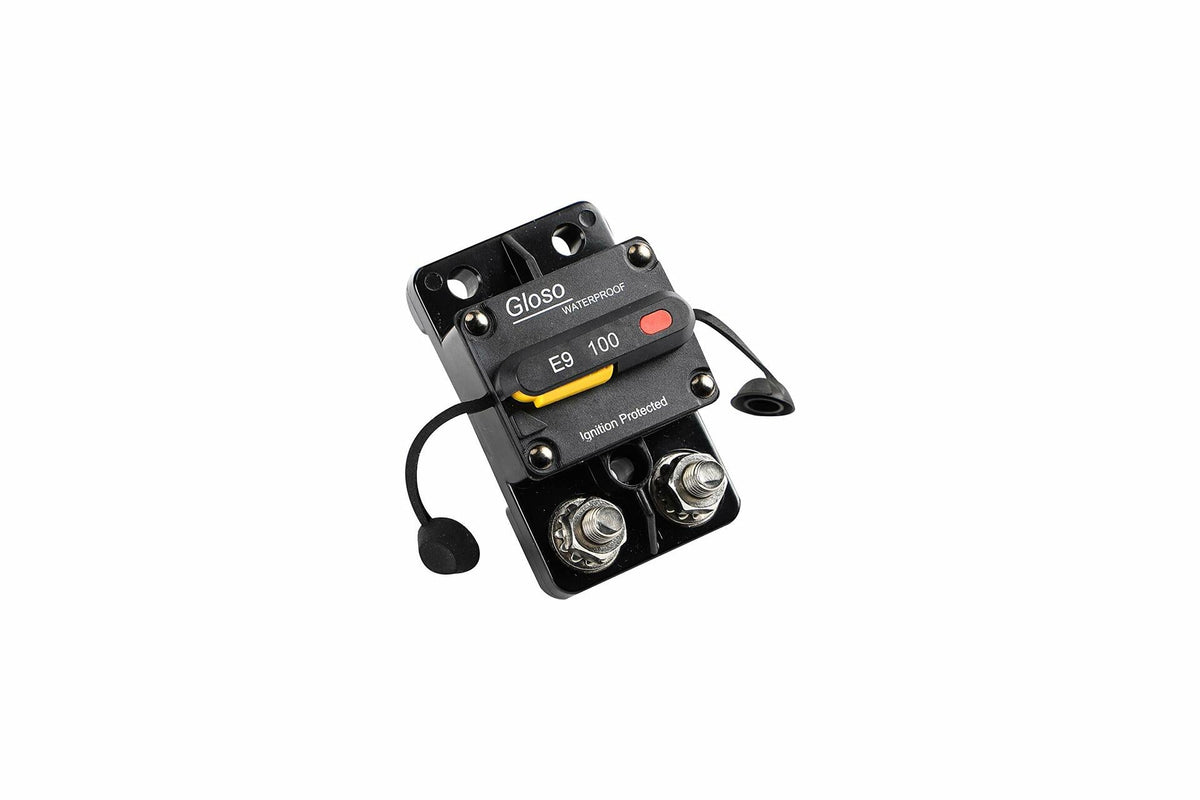 GLOSO 60A E9T Single Pole Thermal Circuit Breaker Manual Reset Automotive