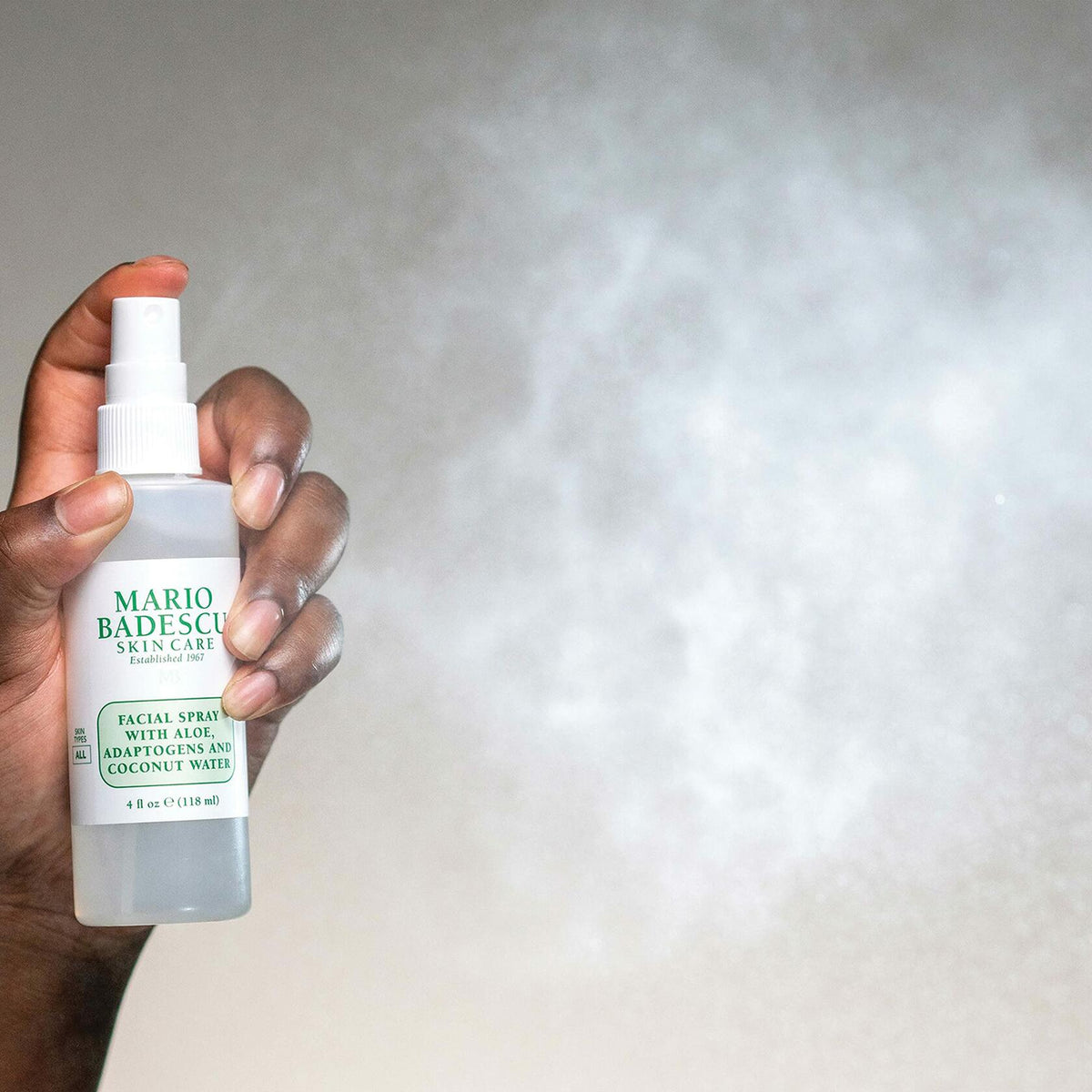 Mario Badescu Facial Spray Aloe Coconut Water Setting Refreshing 4oz New