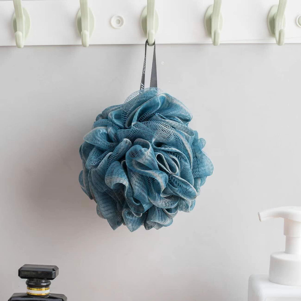 5 Pack - Bath Shower Loofah Sponge 50g Dark Blue - Skin Care Bathing Accessory