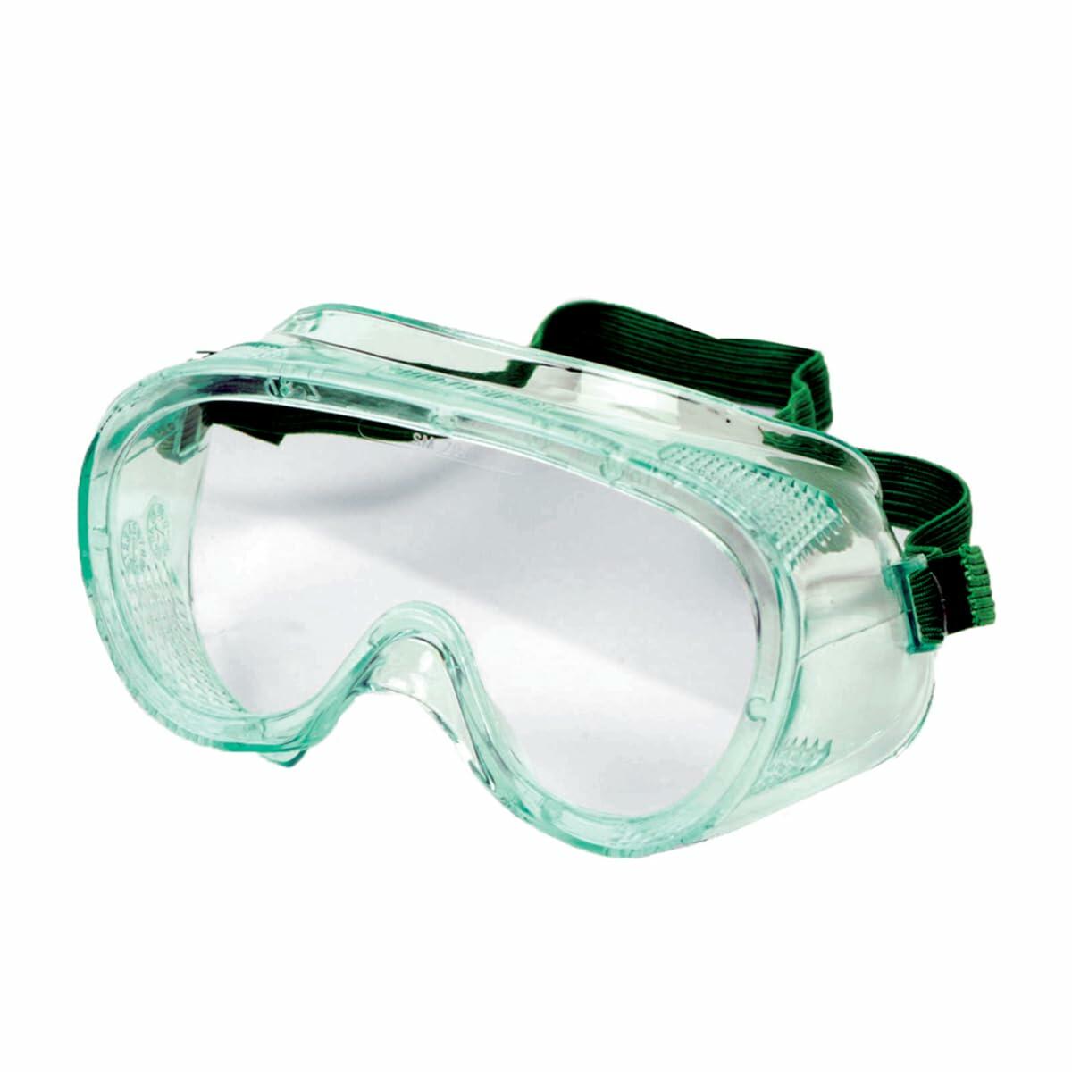 Sellstrom S83000 PVC Direct Vent Mini Economy Goggles Green Clear Lens