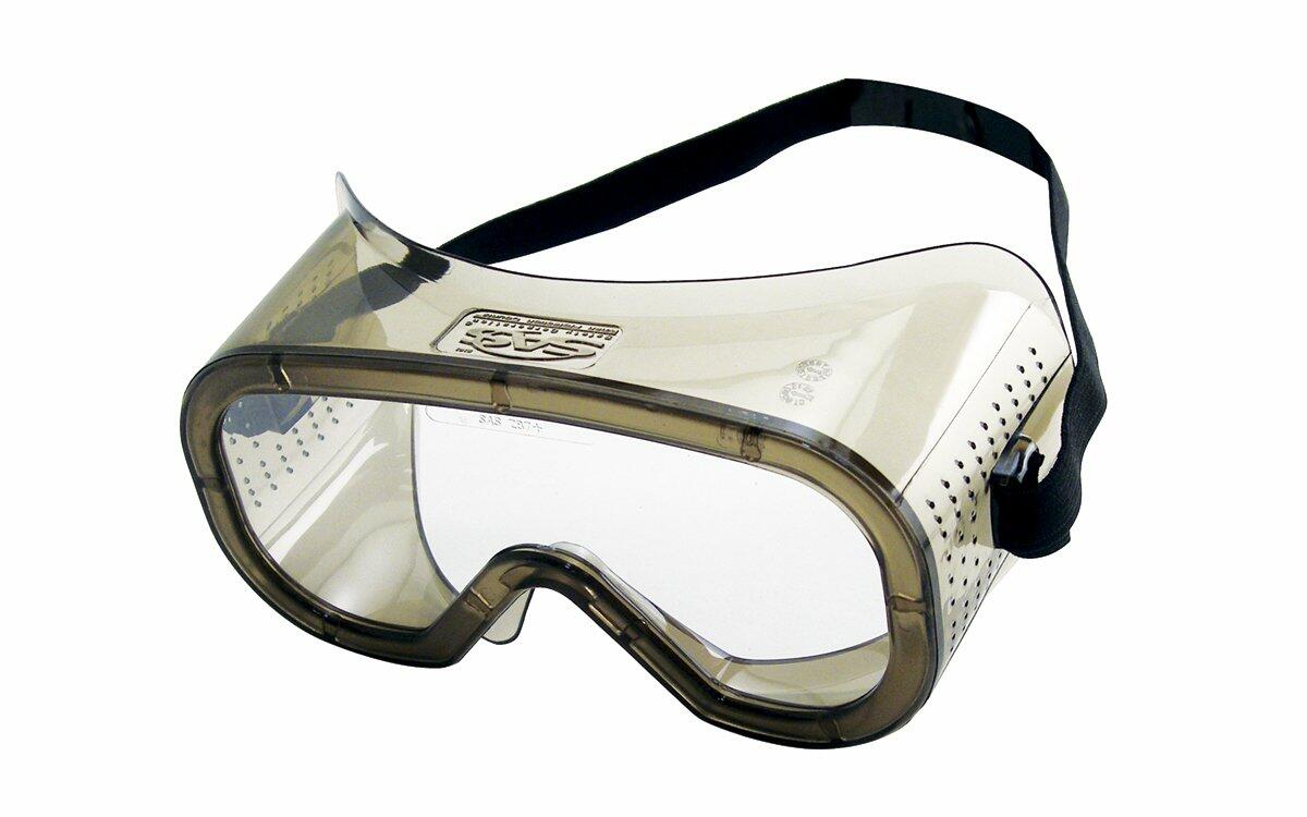 SAS Safety 5101 Standard Goggles Clear Lens Single or 3PC Pack