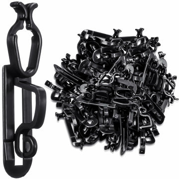 Blulu Light Hooks Green 60pcs Compatible with C9 C7 C6 Outdoor Clips