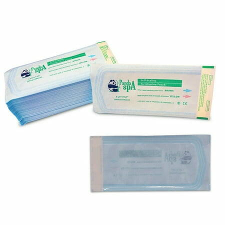 PandaSpa Sterilization Pouch 200pc 90x190mm Self Sealing New