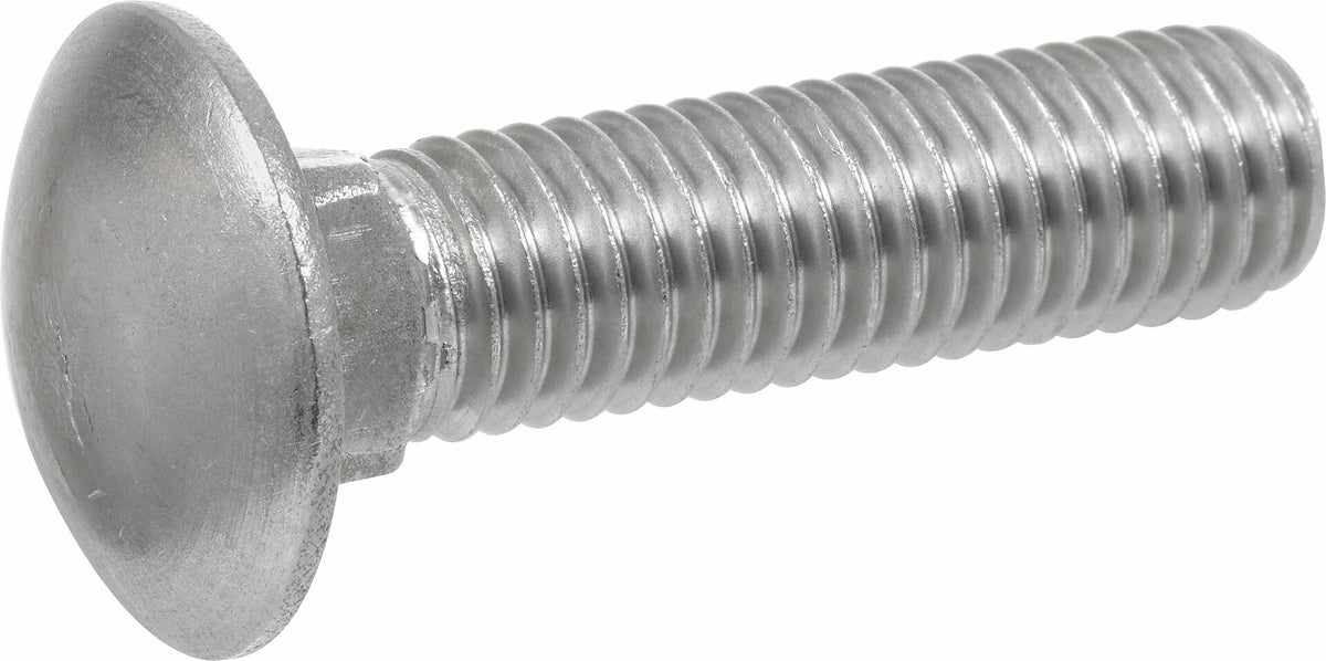 Hillman 3492 Stainless Steel Carriage Bolt 1/4-20 x 1-1/4 Inch, 10-Pack
