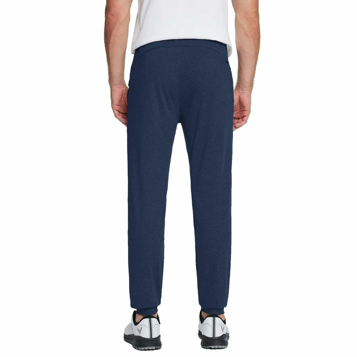 M MAELREG Mens Sweatpants Athletic Zipper Pockets Cobalt Heather Size L