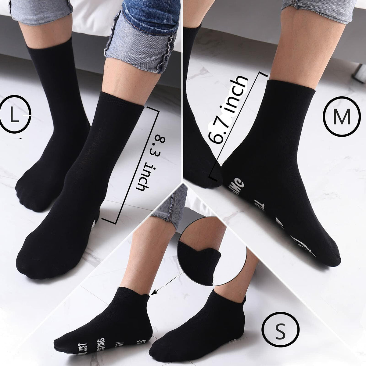ZXGXLAW Funny Socks Multicolor Novelty Gift for Men Women One Size