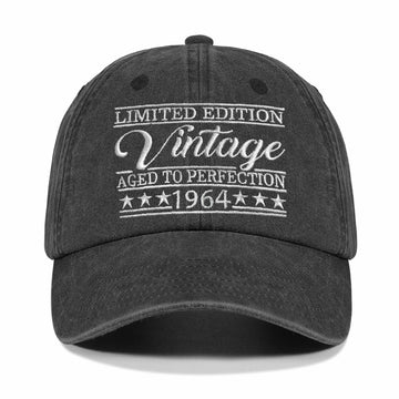 Rybicag 1964 Vintage Hat Cap for 61 Year Old Men Women Birthday Gift