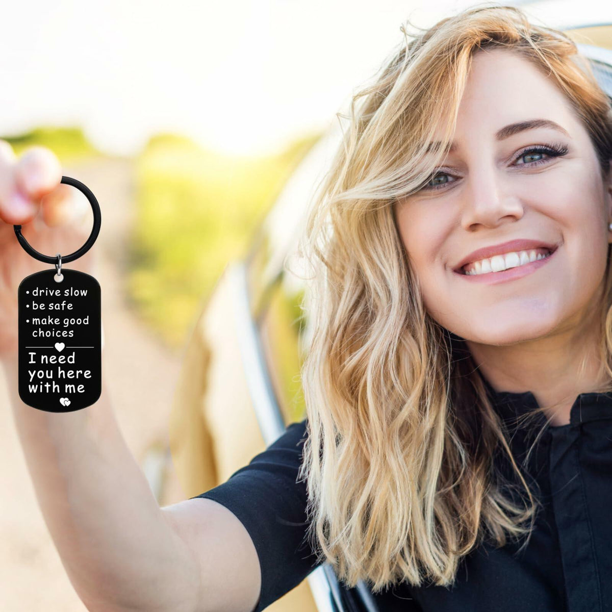 Allpeak Romantic Novelty Keychain for Him Valentine's Day Gift Boyfriend