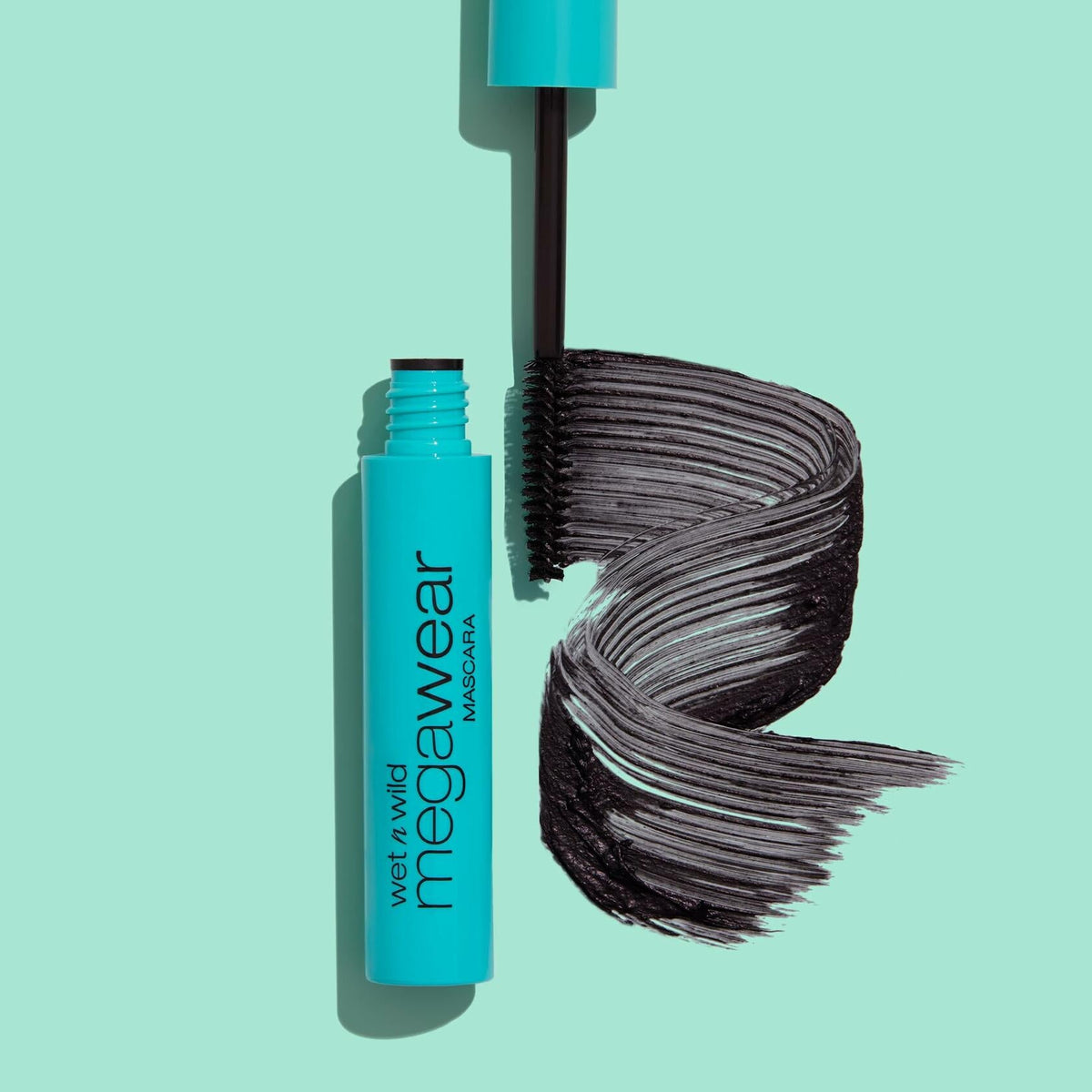 wet n wild Megawear Mascara Black 0.24 fl oz Volumizing Vegan Cruelty-Free