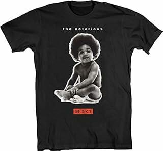 Notorious B.I.G. Baby T-shirt Medium Black Hip Hop Classic Rap Tee