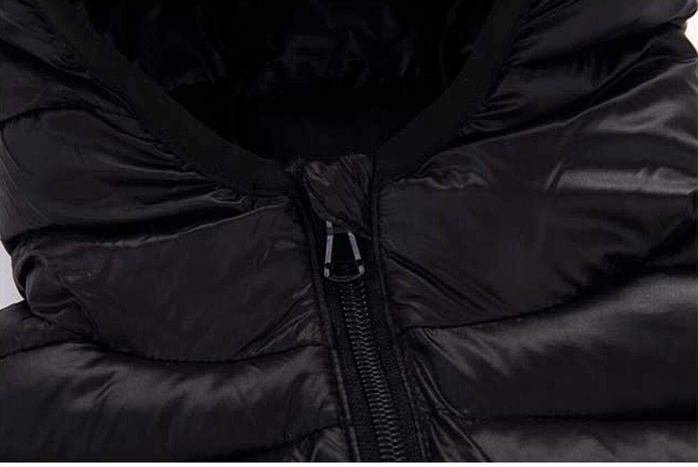 LANBAOSI Kids Winter Hooded Puffer Vest Lightweight Sleeveless Size 4T
