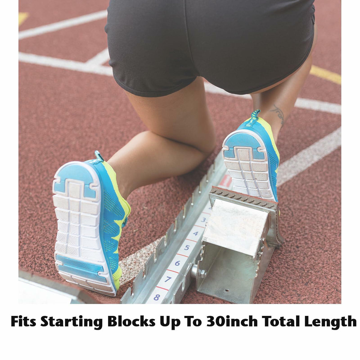 AYIXITIELU Waterproof 31.5in Starting Blocks Storage Bag, Heavy-Duty, Black