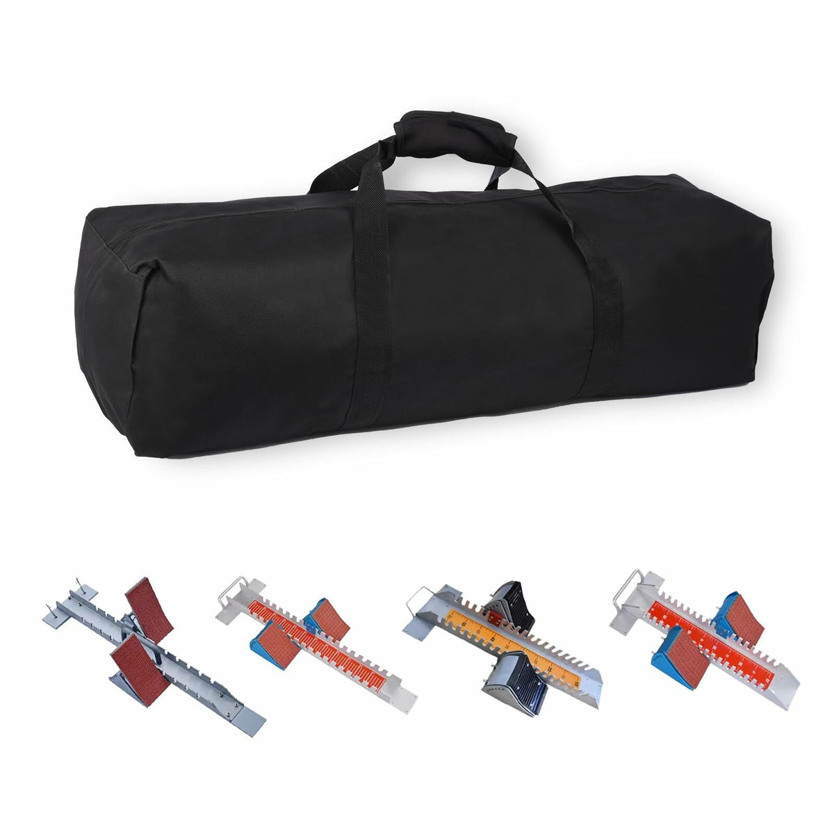 AYIXITIELU Waterproof 31.5in Starting Blocks Storage Bag, Heavy-Duty, Black
