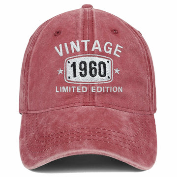 66th Birthday Vintage 1959 Embroidered Baseball Cap - Unisex Hat New