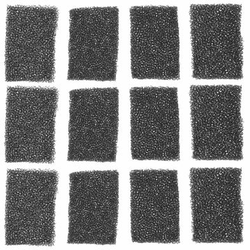 Amosfun 80pcs Halloween Makeup Sponges Scar FX Party Supplies Makeup Tool