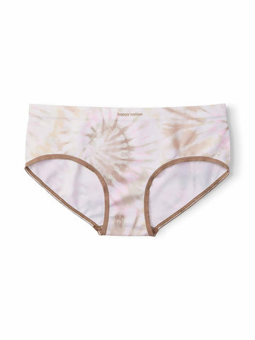 Happy Nation Girls Tween Sublimated Seamless  Underwear - Size L