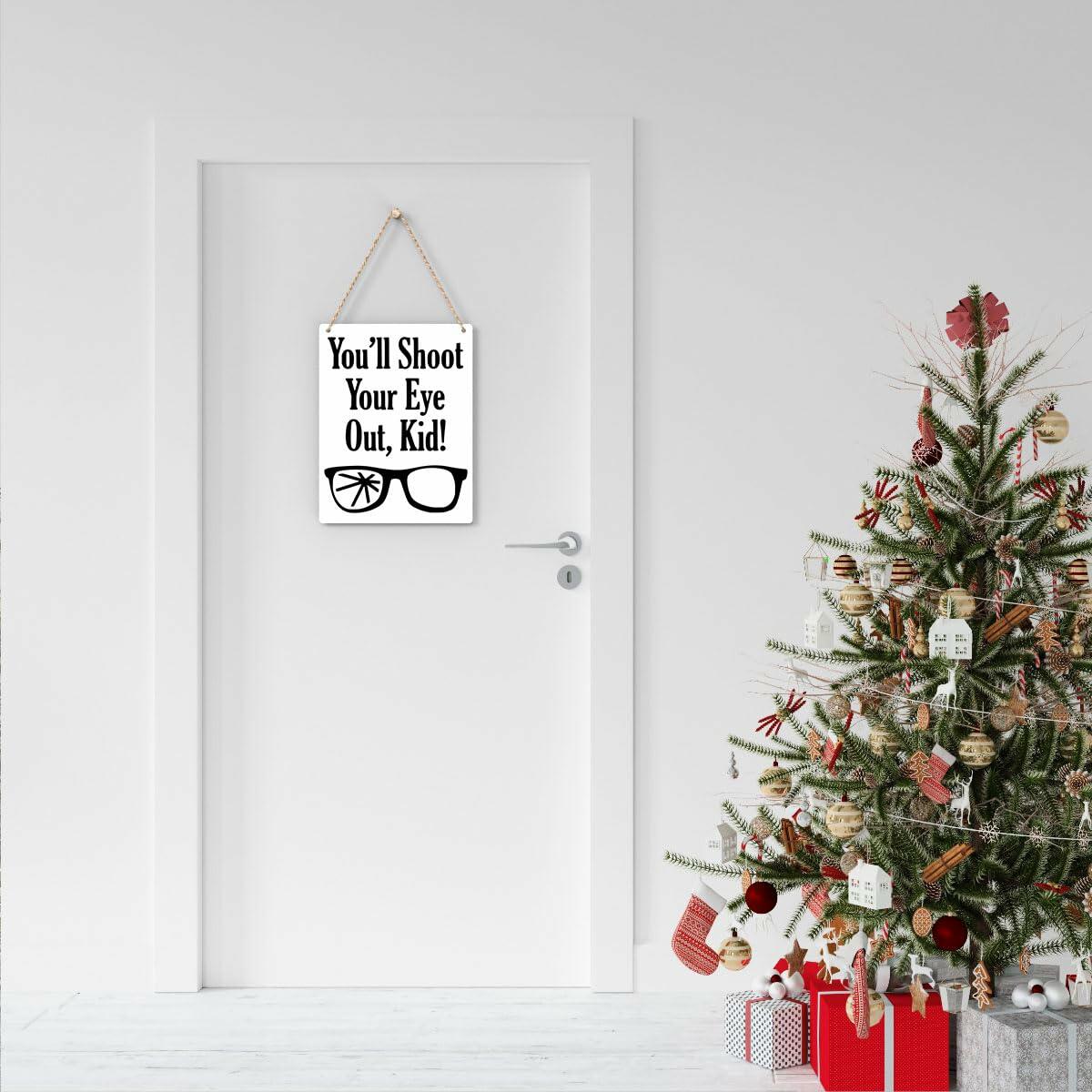 Christmas Vacation Metal Wall Decor Sign 8x10 Inches Holiday Movie Poster