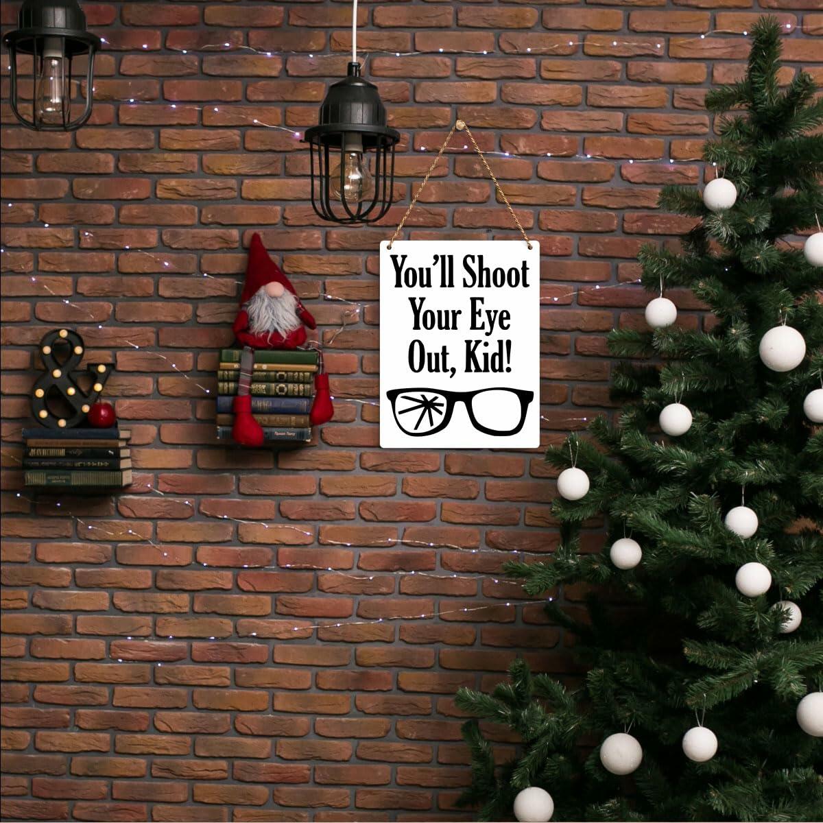 Christmas Vacation Metal Wall Decor Sign 8x10 Inches Holiday Movie Poster