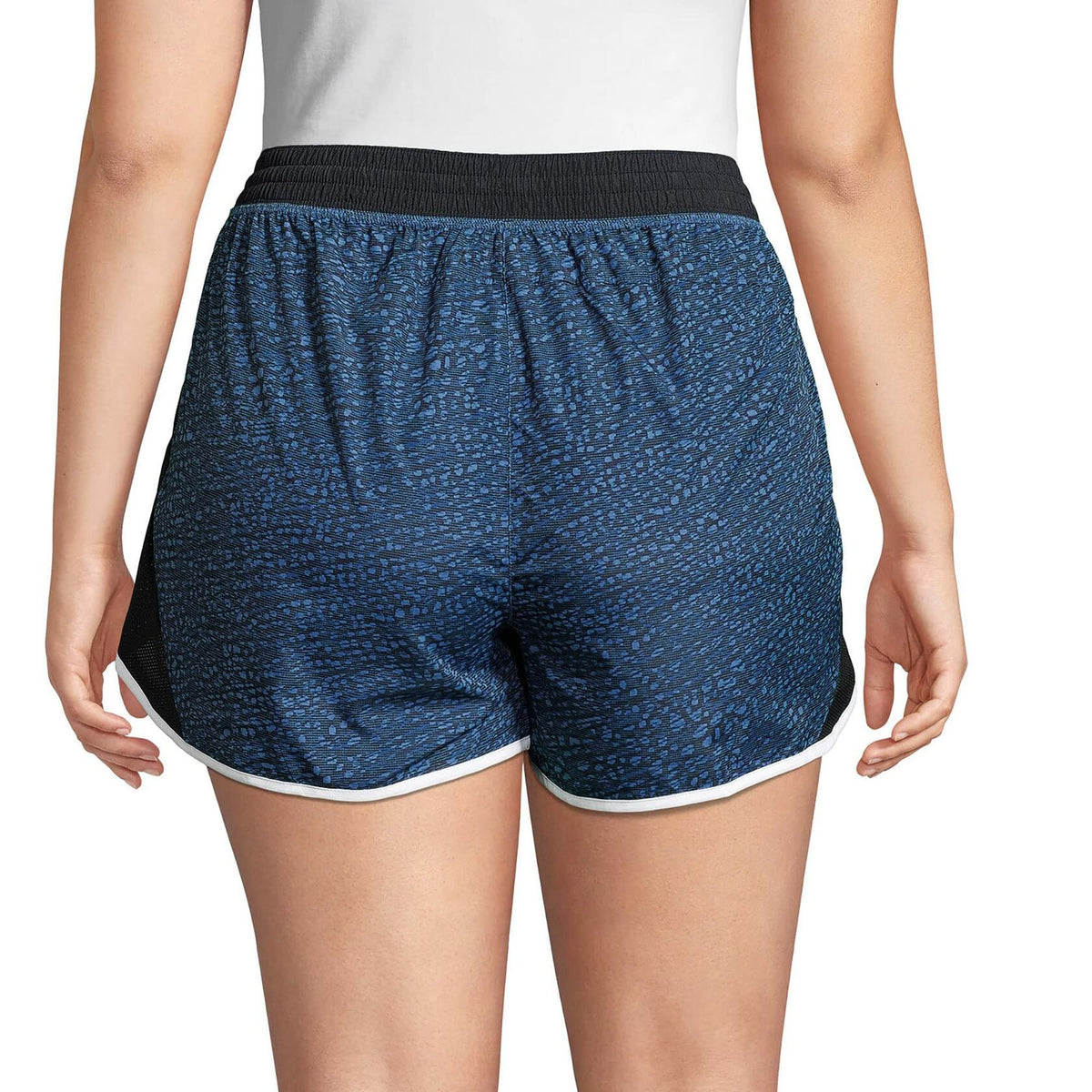 JUST MY SIZE Womens Active Woven Run Athletic Shorts Spot On Odyssey Size 3X