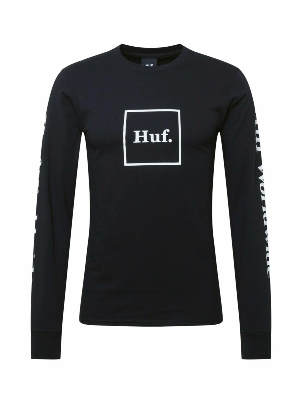 HUF Mens Domestic LS Tee T-Shirt Black Size Small US
