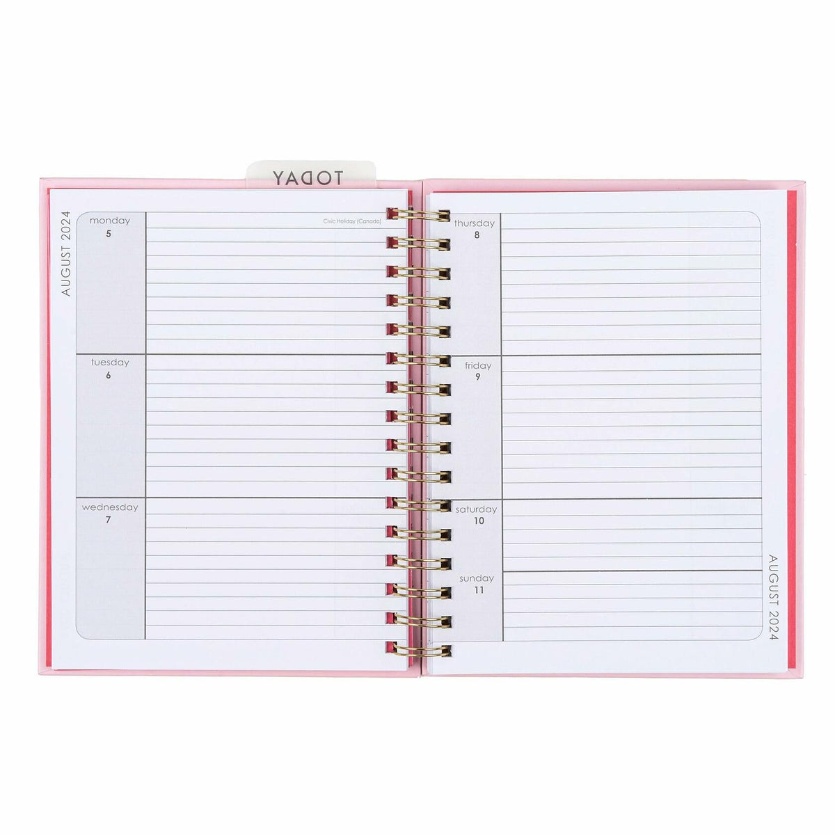 Votum 18-Month Planner 2024-2026 Daily Weekly Monthly 3 Sticker Sheets