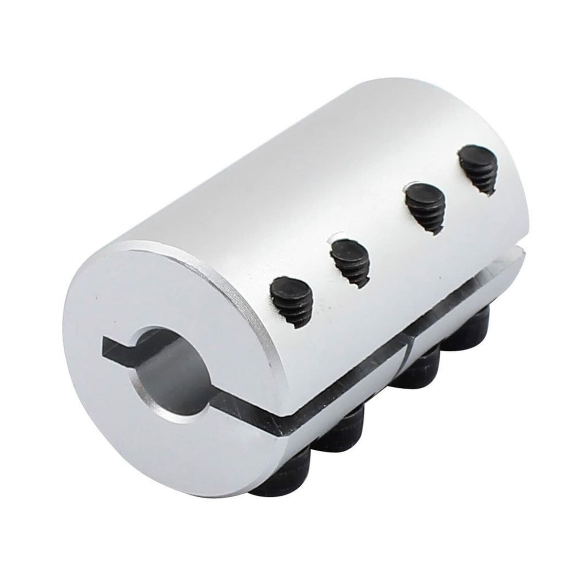 TA-VIGOR 8mm to 8mm Shaft Coupling D25xL40mm Aluminum Alloy Rigid Coupler