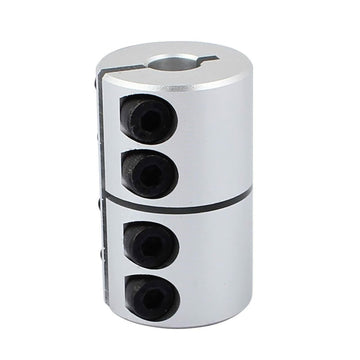 TA-VIGOR 8mm to 8mm Shaft Coupling D25xL40mm Aluminum Alloy Rigid Coupler