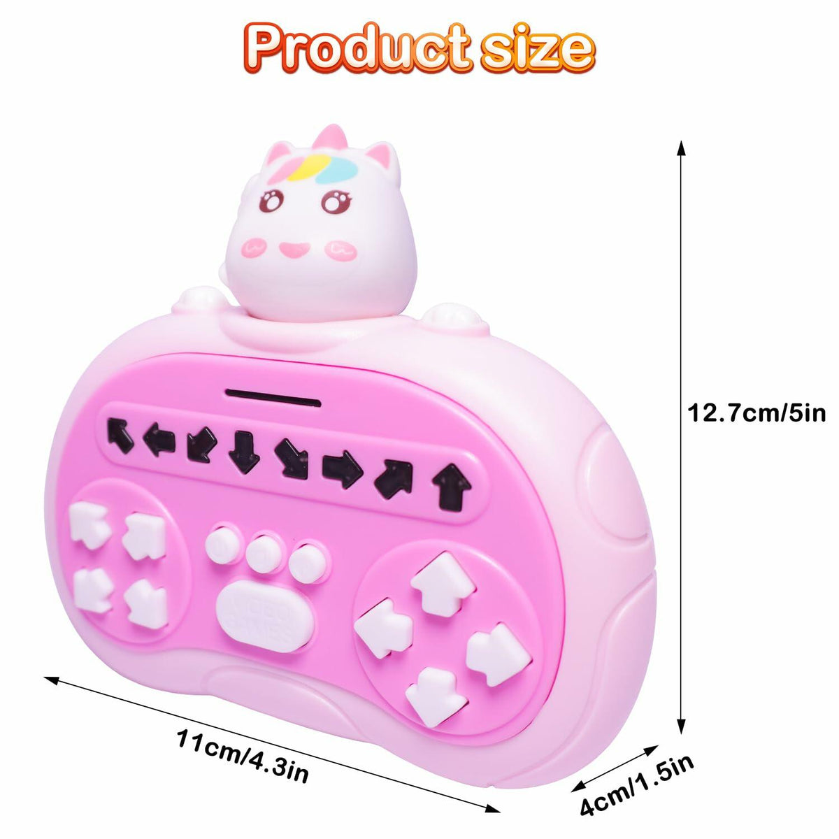 Rhythm Master Dance Machine Handheld Game Red Bear Educational Toy